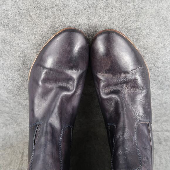 Alberto Fermani Shoes Womens 37 Heel Western Boot Fashion Leather Chiara Pull On - Picture 7 of 14